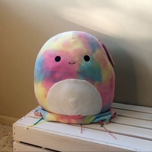 Janet the Rainbow Tie Dye Jellyfish Squishmallow